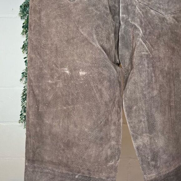 Wilson’s leather | brown nwt leather pants raw hem - Picture 10 of 12